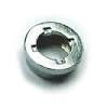 KNOB WIPER SWITCH BEZEL NUT PICKUP 53-60, Screws into switch