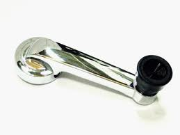 WINDOW CRANK HANDLE PICKUP 57-60 (BLACK KNOB)