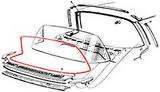 WINDSHIELD SEAL THUNDERBIRD 58-60, HARDTOP & CONVERTIBLE