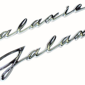 EMBLEM QUARTER PANEL GALAXIE 59, "Galaxie" PAIR