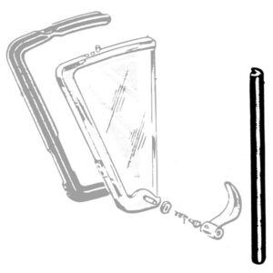 VENT BACK EDGE FAIRLANE 59 ALL, Australian 59-61 SEDAN & RANCHWAGON.