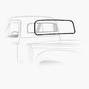 BACK WINDOW SEAL PICKUP 48-50