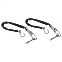 TAILGATE BRAEKETS & CHAINS PICKUP 53-72, STAINLESS STEEL