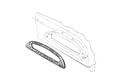 TAIL LIGHT HOUSING PADS GALAXIE 60