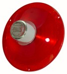 TAIL LIGHT LENS GALAXIE 61, W/BACKUP, with FoMoCo script