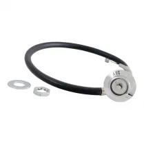 DASH KNOB BEZEL PICKUP 61-66,  "AIR" VENT CABLE & BEZEL