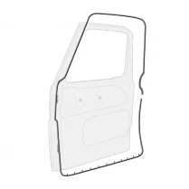 DOOR SEALS PICKUP 61-66 F100-F700, ALSO 66-67 F800, 68-69 F8000