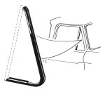 VENT WINDOW SEAL PICKUP 57-60