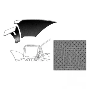 HEADLINER PICKUP 61-64, (grey as original) PERFORATED