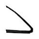 VENT WINDOW SEAL GALAXIE 60-62, All models EXCEPT hardtop & convertible