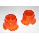 TURN SIGNAL LENS FAIRLANE 62-64, FALCON XL, (XM-XP Commercial) AMBER