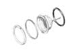 TAIL LIGHT HOUSING PADS GALAXIE 63, (housing to body gasket)