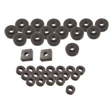 BODY-FRAME PAD KIT GALAXIE 63-64, 36 pieces, suits all except convertible