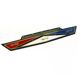 EMBLEM HOOD GALAXIE 63,  INSERT ONLY