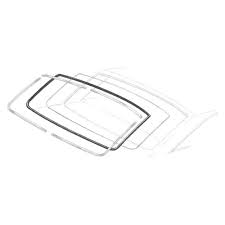 BACK WINDOW SEAL FALCON SEDAN XK, CURVED WINDOW, US 60-62 body #64 & #58A