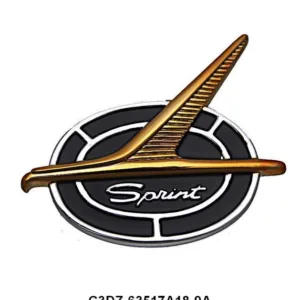 EMBLEM ROOFSIDE, FALCON 63, "SPRINT" WITH GOLD BIRD