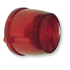 TAIL LIGHT LENS FAIRLANE 63, without backup, without chrome ring (US)