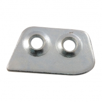 STRIKER PLATE COVER FALCON XK-XP, GAL 61-63, T-BIRD 61-63 LH, All except Hardtop FALCON.