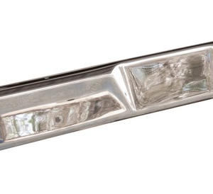 BUMPER BAR PICKUP 64-72 FRONT, CHROME, correct for 67-77, replacement 64-66