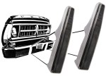 BUMPER GUARDS PICKUP 67-77 F100-350
