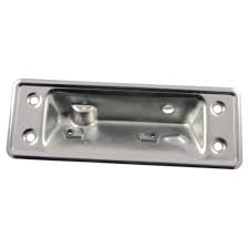 TAILGATE RELEASE HANDLE MOUNTING PLATE PICKUP 64-72, F100-250, ZINC PLATED