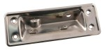 TAILGATE RELEASE HANDLE MOUNTING PLATE PICKUP 64-72, F100-250, S/STEEL