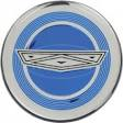 HUBCAP EMBLEM CENTRE ONLY, GALAXIE 65, PLASTIC,