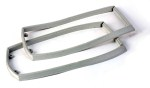 TAIL LIGHT HOUSING PADS GALAXIE 65, GREY RUBBER