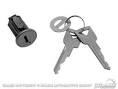 IGNITION CYL & KEYS MUSTANG 64-66, Replacement for XM-XP & 62-64 Fairlane