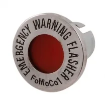 DASH BEZEL PICKUP 65-66 EMERGENCY FLASHER" F-100/350 METAL WITH WRITING