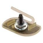 CLIP PICKUP 70-72, HOOD LIP MOULDING CLIP Metal with plastic edge