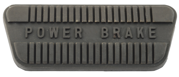 BRAKE PEDAL PAD MUSTANG 64-67 POWER BRAKE