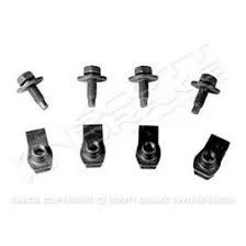 RADIATOR FRAME MOUNT KIT FALCON 60-65, MUSTANG 65-68,