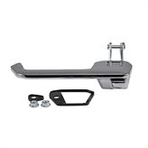 DOOR HANDLE OUTSIDE FALCON/FAIRLANE 66-71 LH, with button & pad