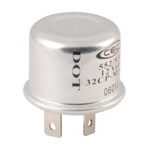 SWITCH TURN SIGNAL FLASHER CAN FORD 59-77, PICKUP 63-96, ECONOLINE 63-66, TWO TERMINAL TYPE