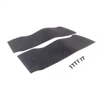 BUMPER-BODY SEALS GALAXIE 67, bumper ends