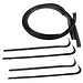 WINDOW CHANNEL KIT PICKUP 67-70, (SUPERKIT) Beltline has black bead.