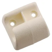 SUNVISOR ARM CLIP PICKUP 68-72, MUSTANG 68-70 WHITE