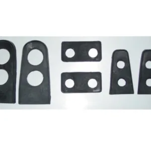 REAR WINDOW LOUVER GASKETS MUSTANG 69-70, FASTBACK