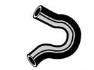 HOSE RADIATOR UPPER FALCON XK-XP, 6 cyl
