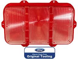 TAIL LIGHT LENS MUSTANG 70, FoMoCo Original tooling.