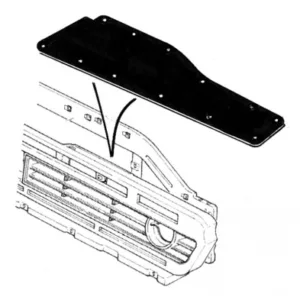 RADIATOR SUPPORT TO GRILLE HEAT SHIELD PICKUP 73-79, BRONCO 78-79 W/AIR