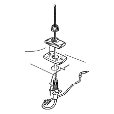 ANTENNA PICKUP 73-77, MUSTANG 68-73, T-BIRD 61-66