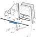 WINDOW LIFT CHANNEL PICKUP 73-79 RH