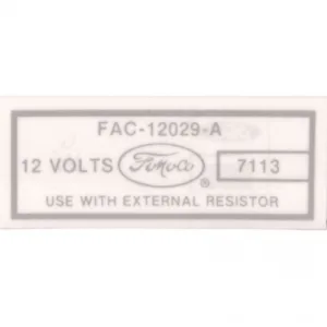 DECAL COIL FORD 56-64