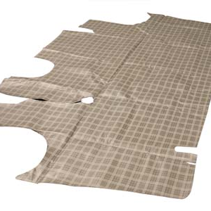 TRUNK MAT FALCON 66-70, COUPE PLAID Vinyl