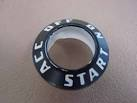 IGNITION SWITCH BEZEL FORD 52-55, THUNDERBIRD 55-57, "ACC-OFF-ON-START"