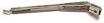 WIPER ARM CLAMP ON 1/4" SHAFT, HOOK & SADDLE TYPE, EXTENDS 8"-12"