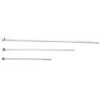 CABLE TIE, 4", CHROME (pack of 10)