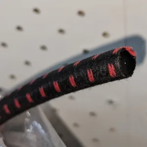 IGNITION WIRE 9MM BLACK/RED (per foot)